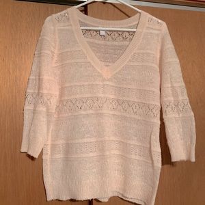 Lightweight Pink Sweater